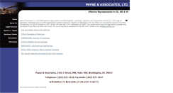 Desktop Screenshot of paynelegal.com
