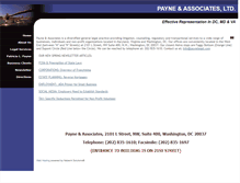 Tablet Screenshot of paynelegal.com